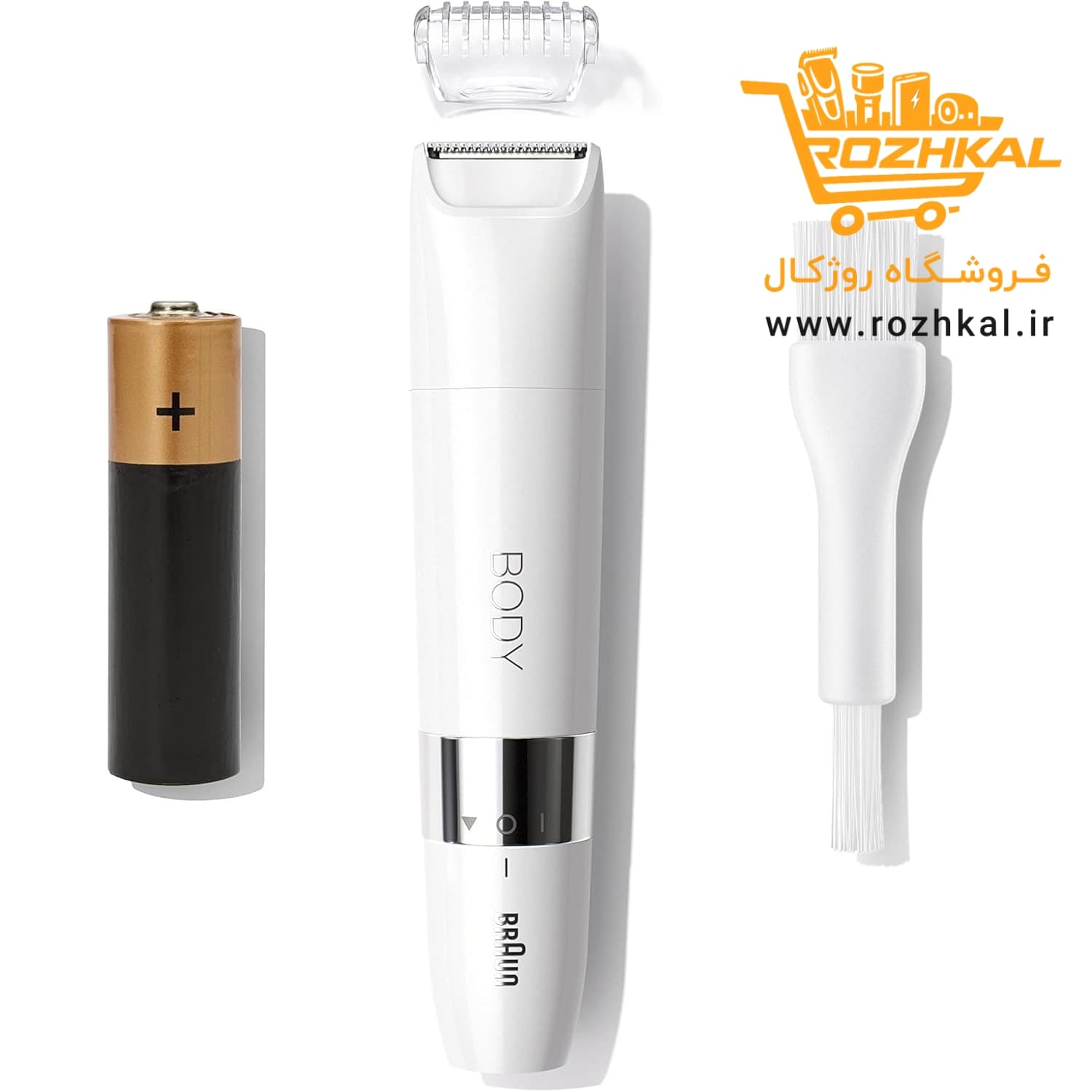 ست دو قلوی موزن صورت بانوان و ماشین اصلاح دو کاره براون مدل BS1000 – BS2000 (اصلی و اورجینال) سفارش اروپا — تصویر ۵