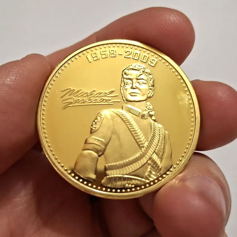 سکه یادوبد مایکل جکسون — تصویر ۳