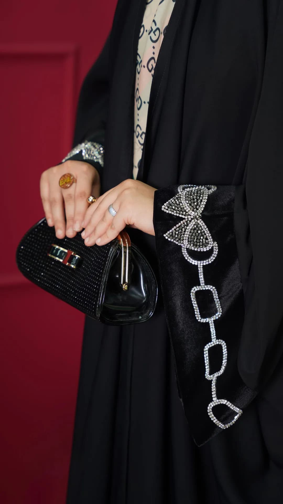 چادر یاسمین پاپیون زنجیری