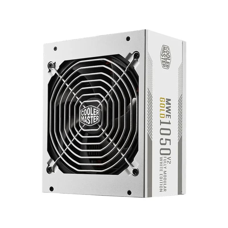 منبع تغذیه کامپیوتر کولر مستر مدل MWE Gold 1050 V2 ATX 3.1 White Edition