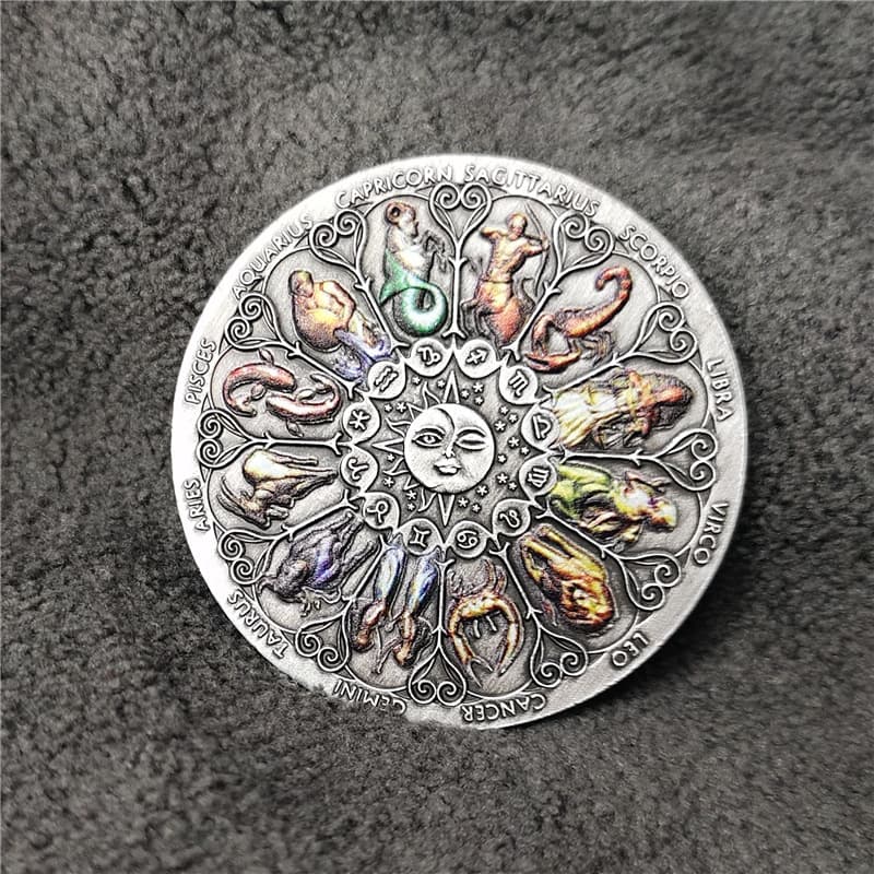 سکه کلکسیونی ماه تولد (طالع‌بینی) — تصویر ۷