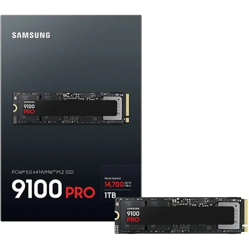 اس اس دی اینترنال سامسونگ M.2 NVME مدل SAMSUNG 9100 PRO ظرفیت 1 ترابایت