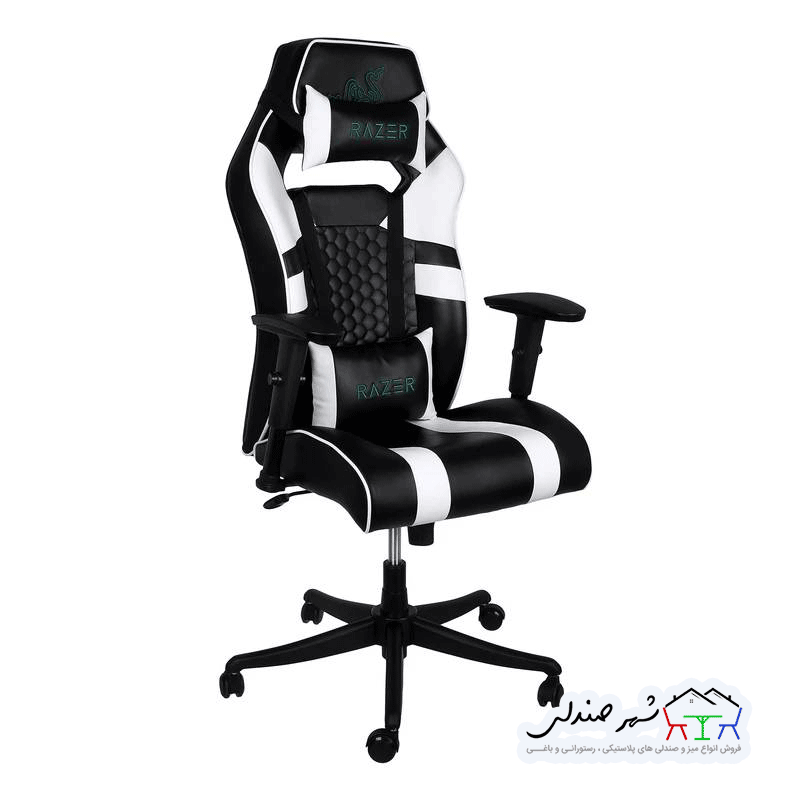 صندلی گیمینگ طرح ریزر (Razer) — تصویر ۲