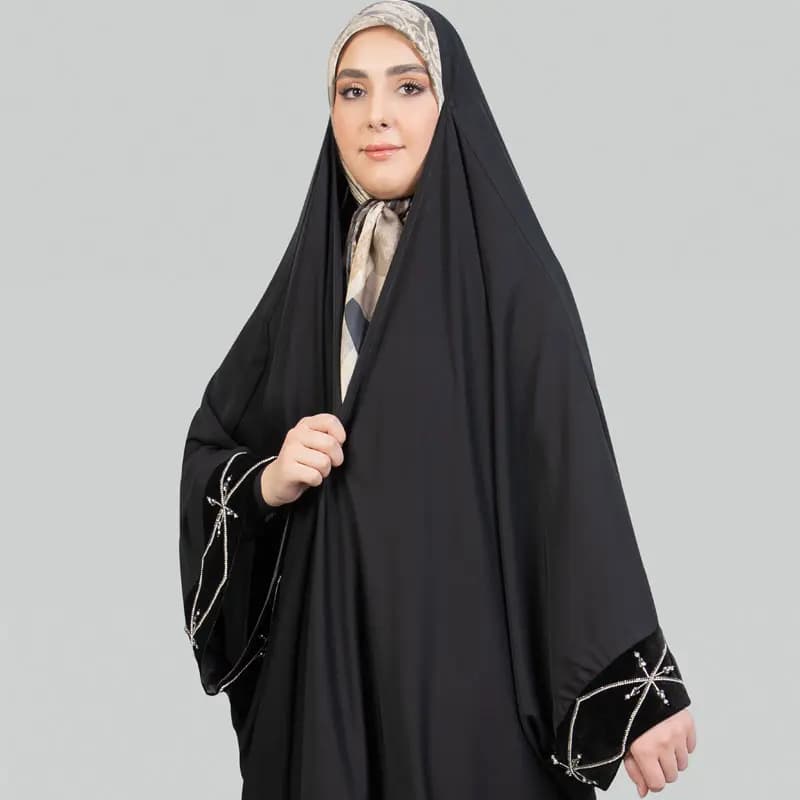 چادر مدل یاسمین vip لوزی — تصویر ۲