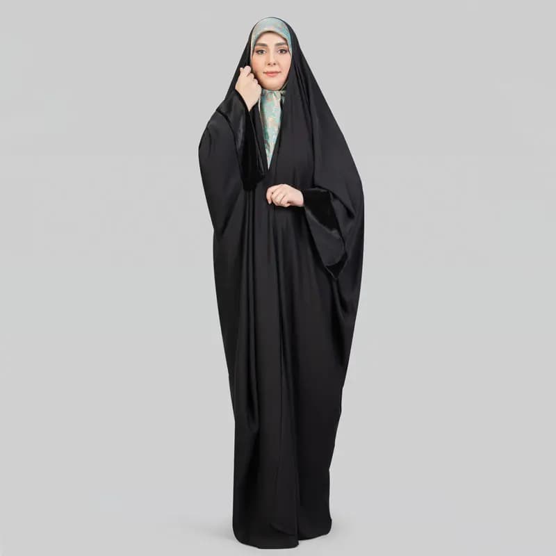 چادر مدل یاسمین مچ مخمل ساده