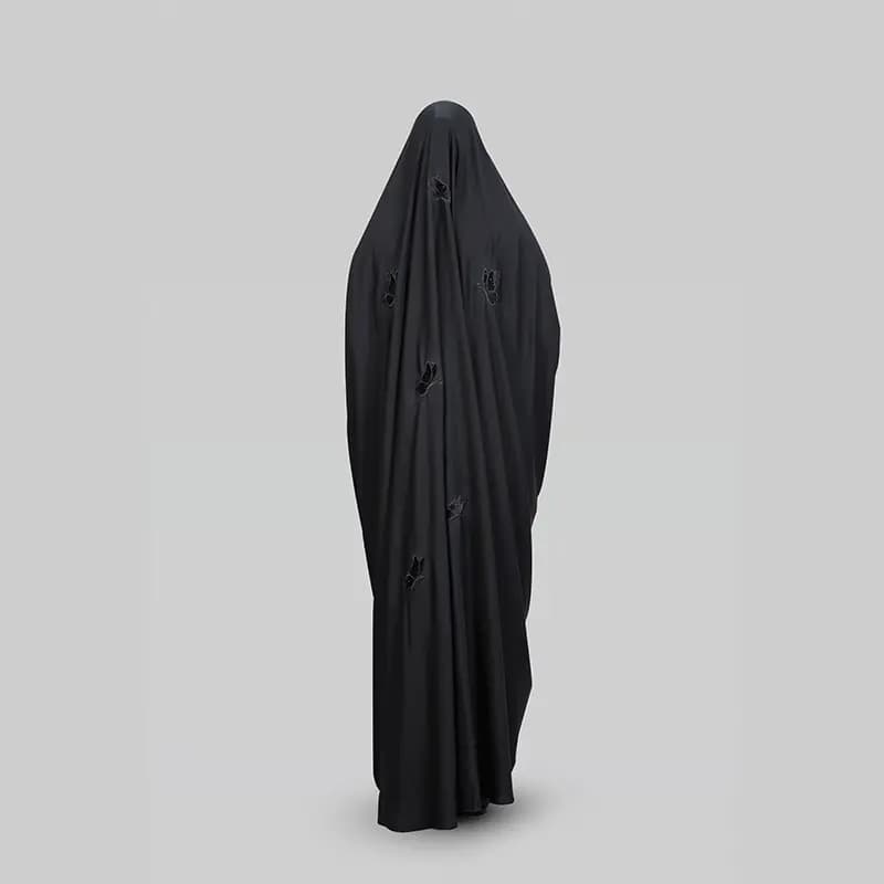 گلدوزی پخش مدل پروانه نیم رخ — تصویر ۳