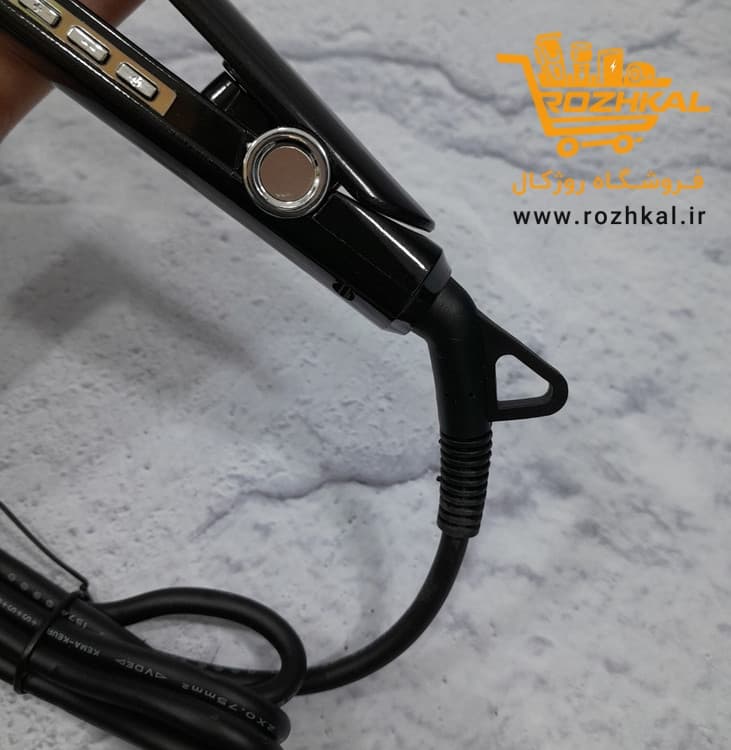 اتو موی فوق حرفه ای کراتینه فیلیپس با صفحات نانو سرامیک مدل اورجینال — تصویر ۳