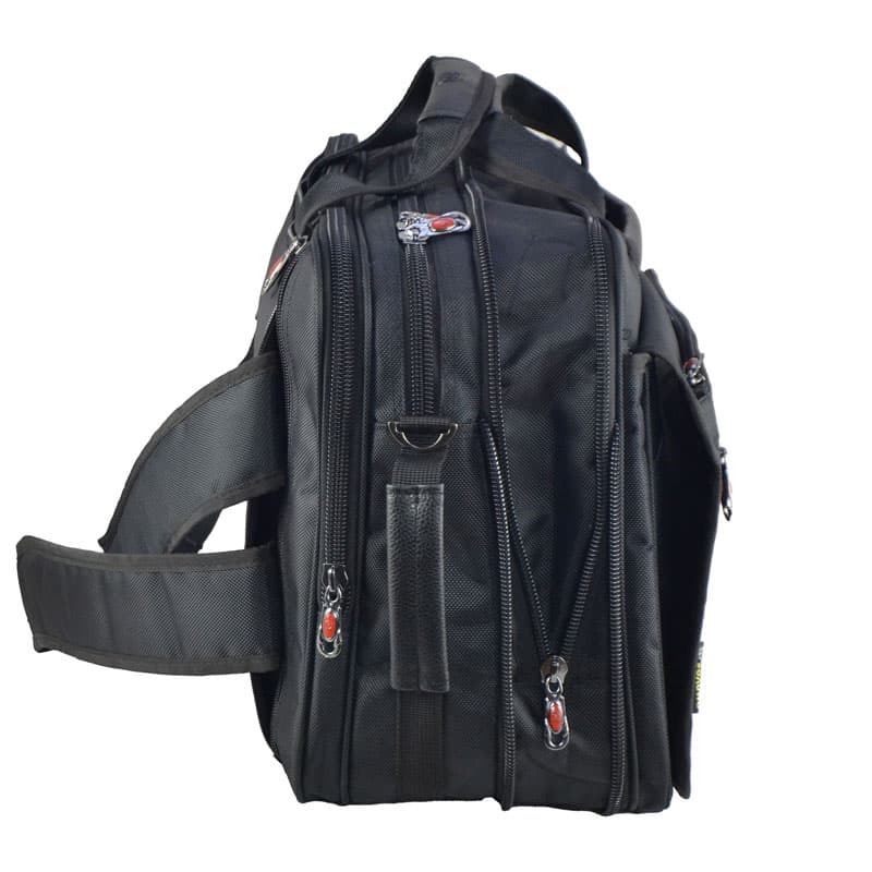 کیف سه کاره لپ تاپ دوشی دستی و کوله مدل 635 — تصویر ۸