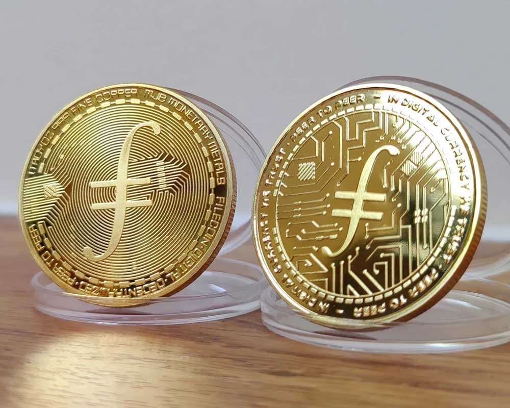 سکه یادبود فایل کوین – Filecoin — تصویر ۳