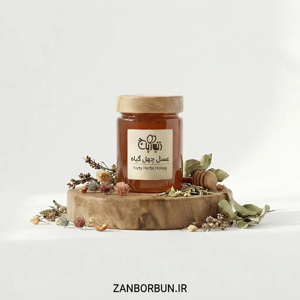 عسل چهل‌ گیاه | Multifloral Honey | توازن طبع