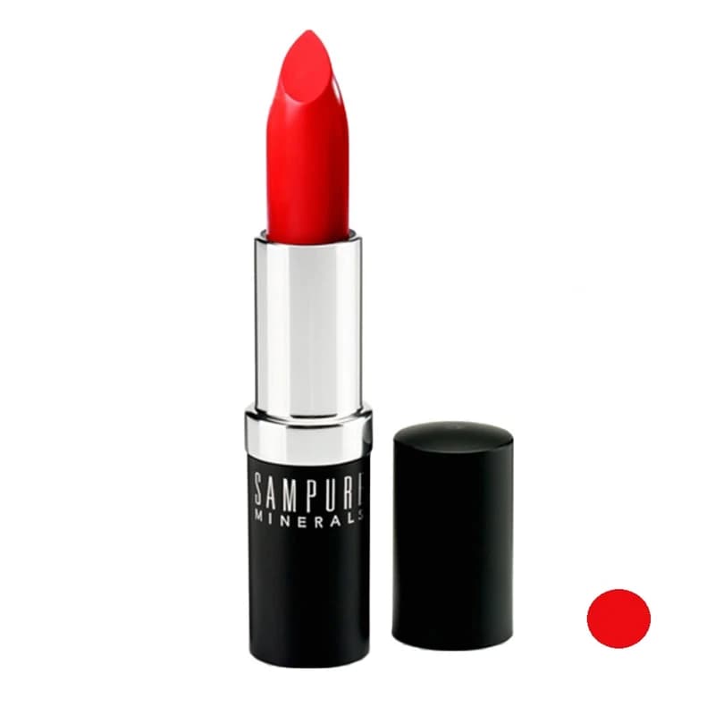 رژ لب مات مینرال ارگانیک سمپیور انگلستان-SAMPURE-CHERRY KISSES شماره 100
