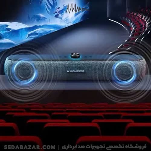 Monster AirMars G11 اسپیکر خانگی بلوتوثی — تصویر ۴