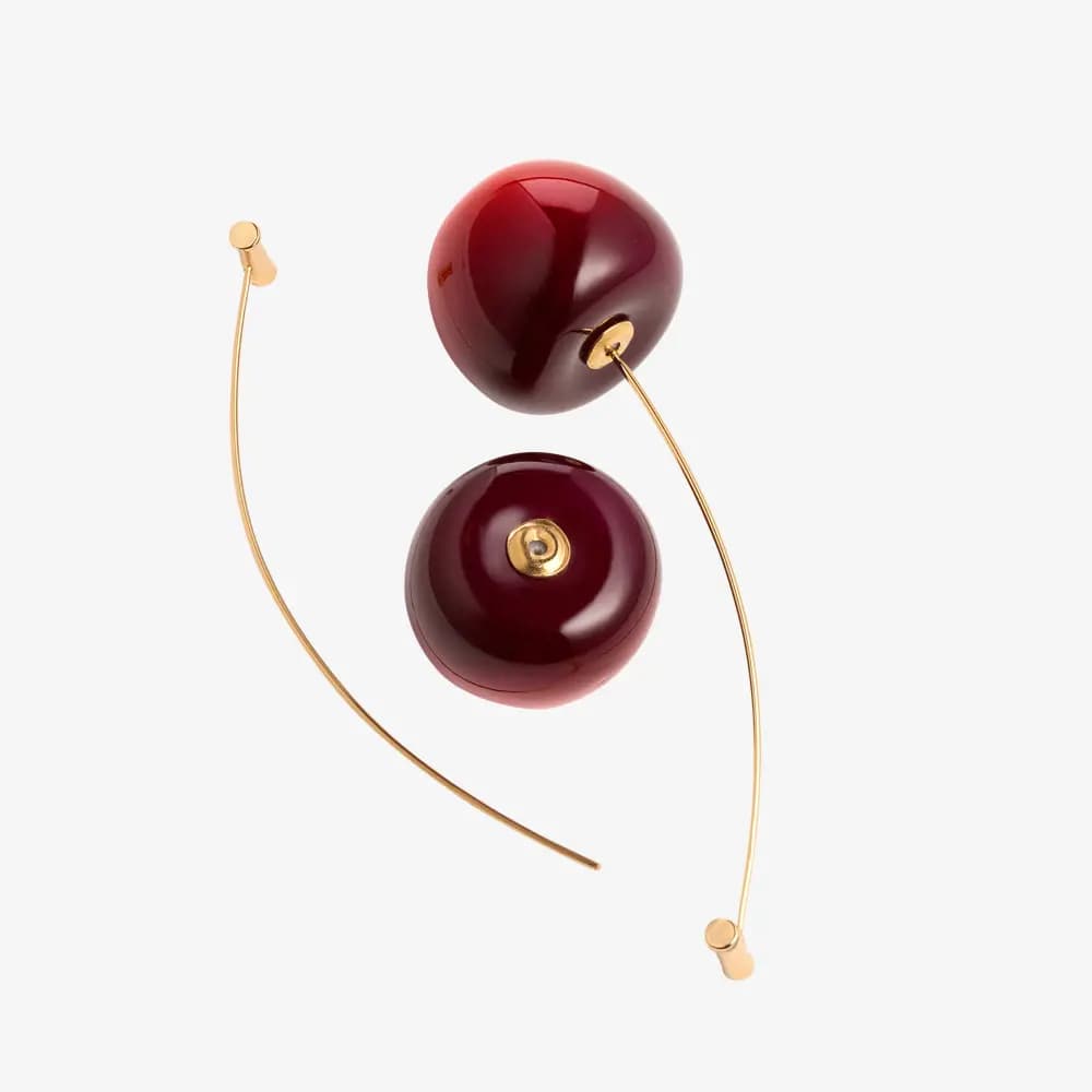 گوشواره‌های گیلاسی LOVE POTION — تصویر ۲