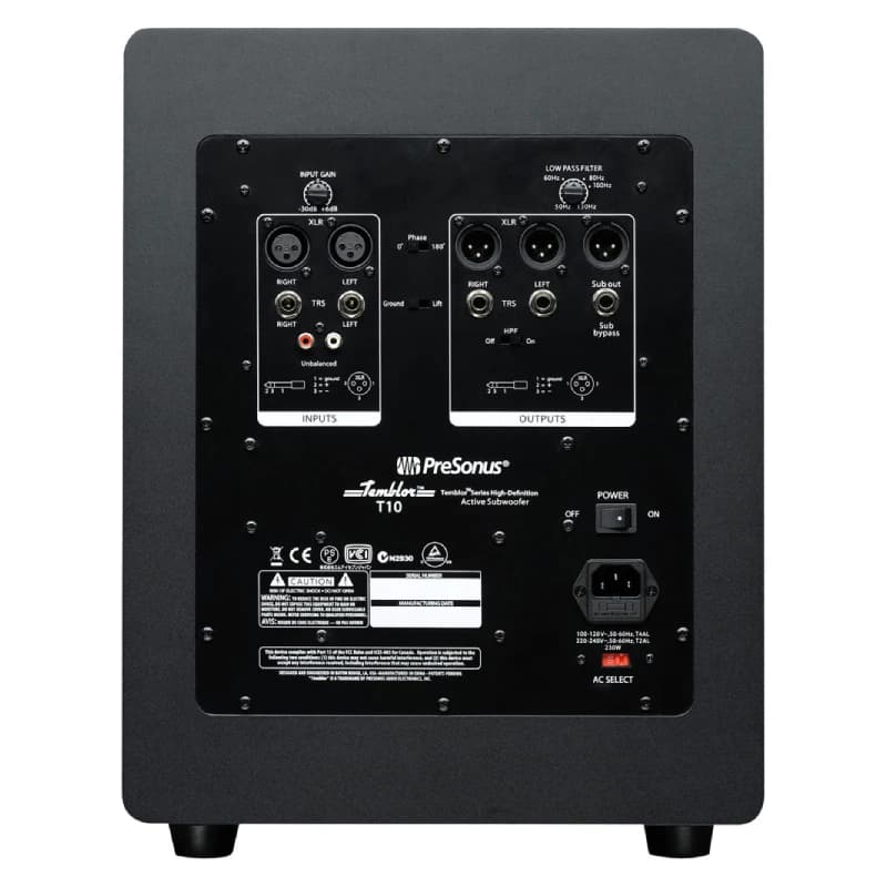 ساب ووفر PreSonus مدل Temblor T10 — تصویر ۲
