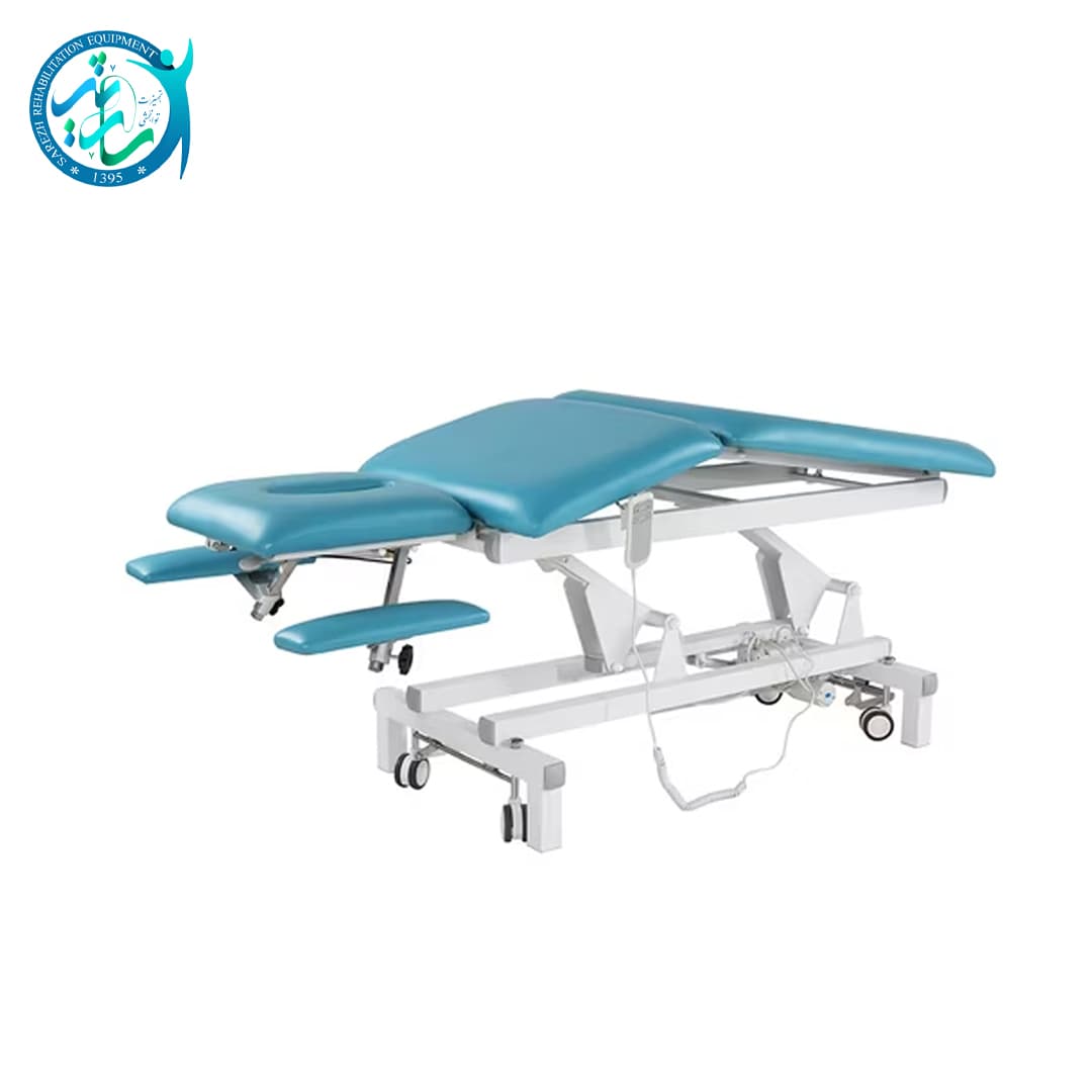 تخت منیپولیشن سه شکن برقی مدل LAN 102 (دوموتوره) — تصویر ۴