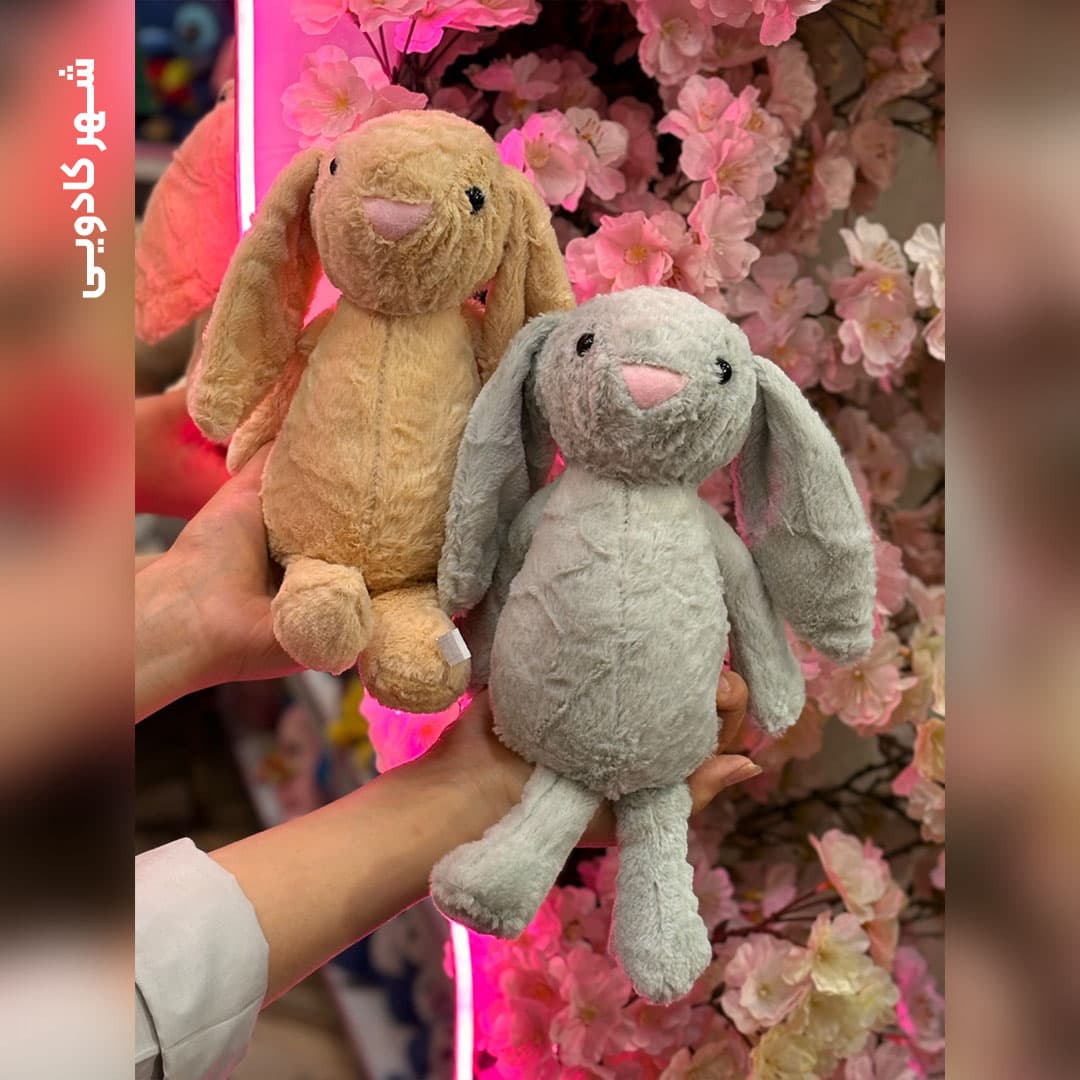 عروسک خرگوش جیلی کت اورجینال — تصویر ۴