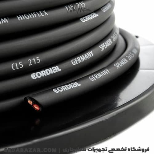 Cordial cable CLS 215 کابل حرفه ای اسپیکر — تصویر ۲