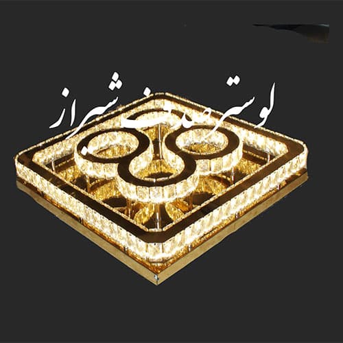 لوستر سقفی مربع باربد 60سانتی 60*60(پرداخت در محل)(فروش اقساط) — تصویر ۲