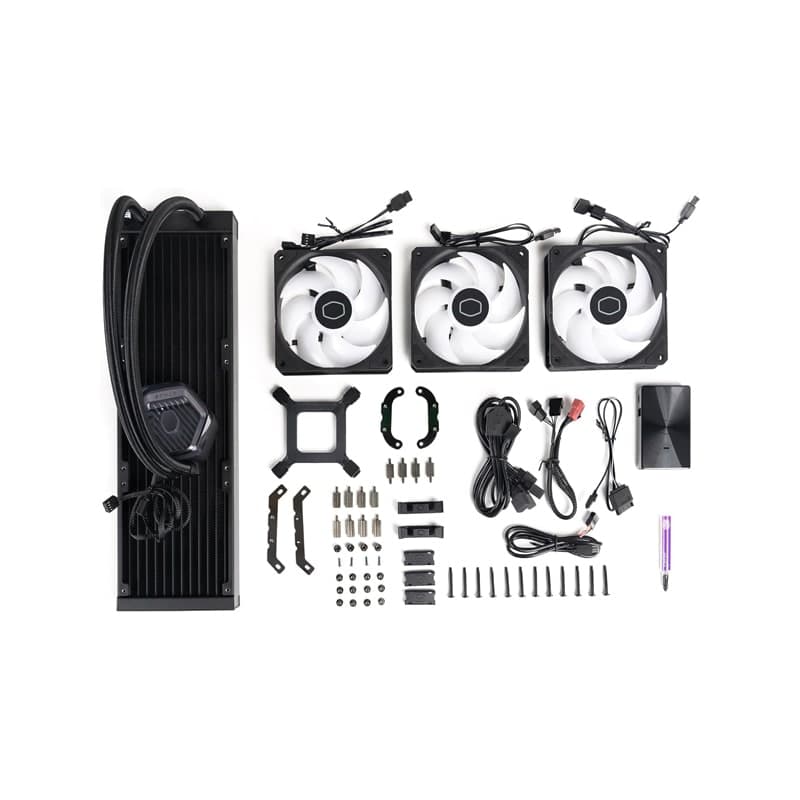 خنک کننده مایع کولر مستر Cooler Master MASTERLIQUID 360 ATMOS — تصویر ۷
