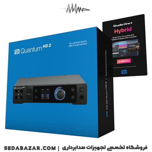 PreSonus Quantum HD 2 کارت صدا رومیزی — تصویر ۴