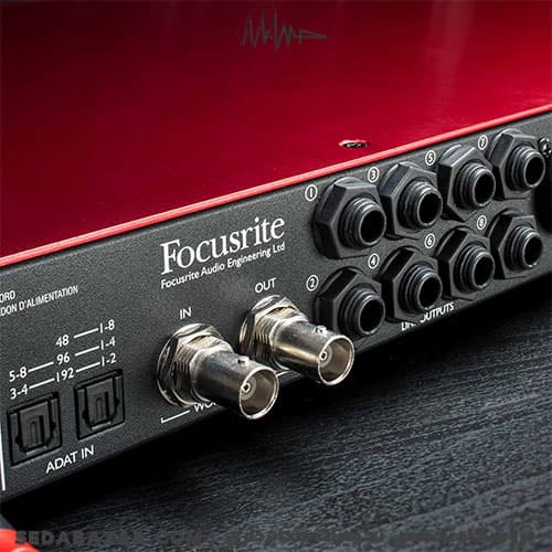Focusrite Scarlett OctoPre Dynamic پری امپ فوکوسرایت — تصویر ۴