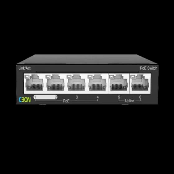 سوئیچ 6 پورت برند CBON مدل CS-042-PoE