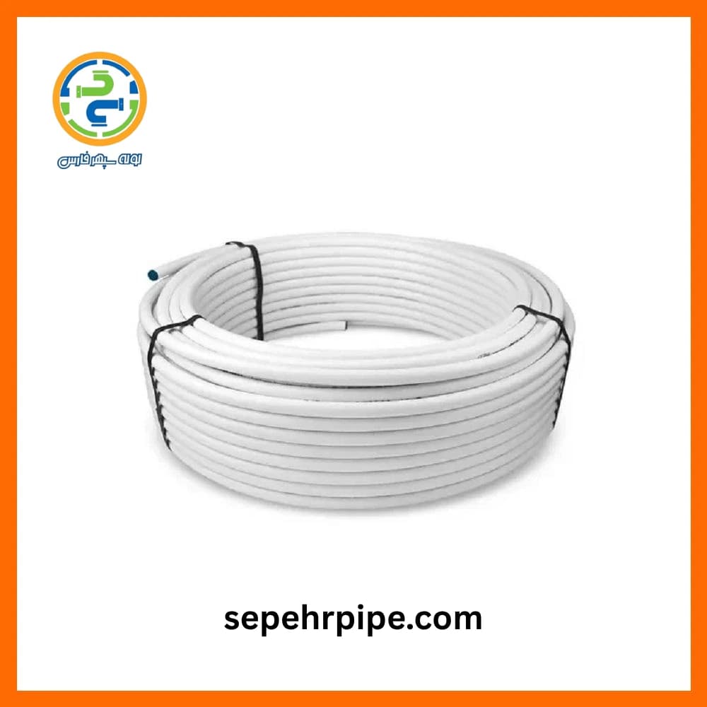 لوله پنج لایه PEX سایز 25 ایزی پایپ
