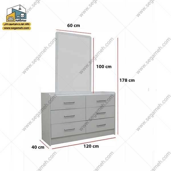 میز آرایش DMP296 — تصویر ۳
