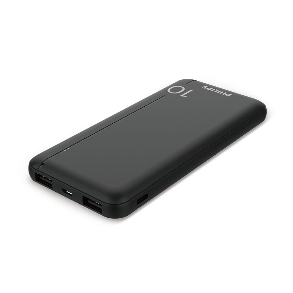 پاوربانک ده هزار میلی آمپر فیلیپس Philips Power Bank DLP1812PB 10000mAh