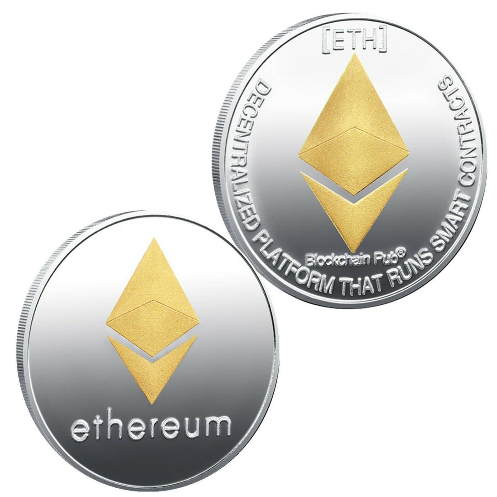 سکه نقره ای اتریوم Ethereum — تصویر ۵