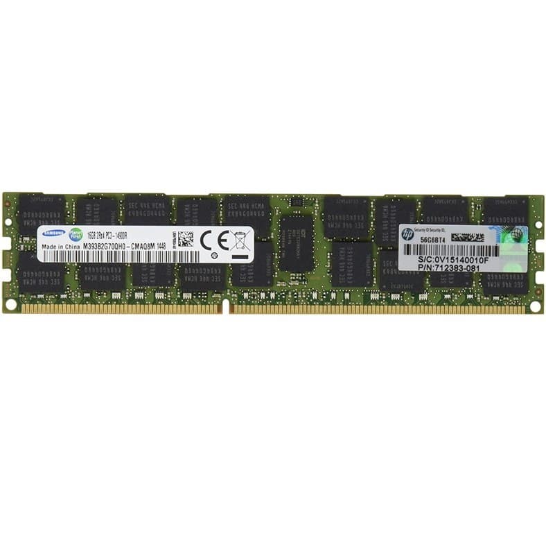رم سرور اچ پی 16GB DDR3 PC3 14900R برند HP/Samsung