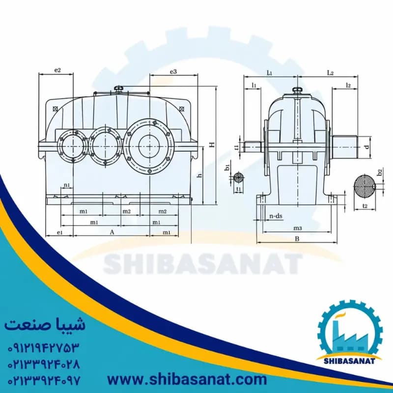 گیربکس فلندر ZLY-140 — تصویر ۲