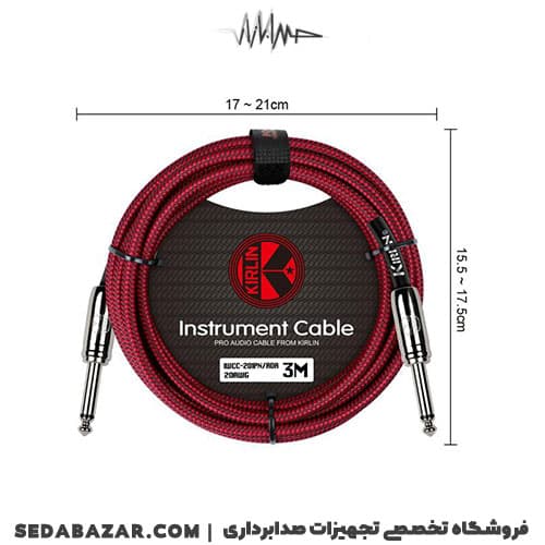 Kirlin IWCC-201 رابط 10 متری گیتار و بیس — تصویر ۶