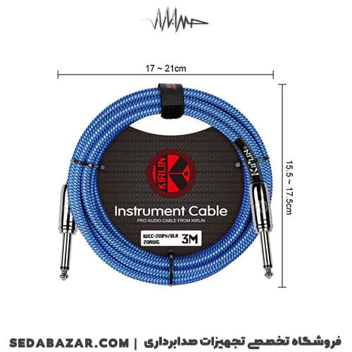 Kirlin IWCC-201 رابط 10 متری گیتار و بیس — تصویر ۷