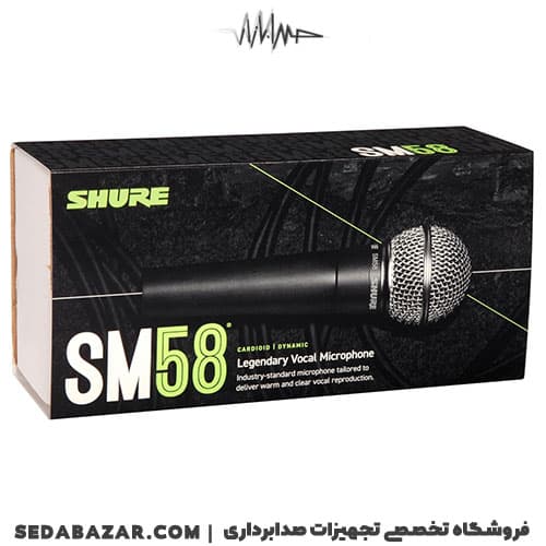 SHURE SM58 SE میکروفون دستی شور — تصویر ۶