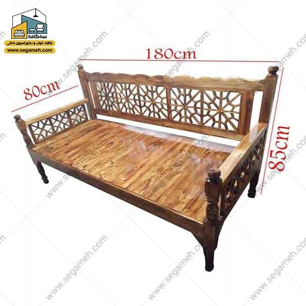 تخت سنتی سه نفره CSP89 — تصویر ۳
