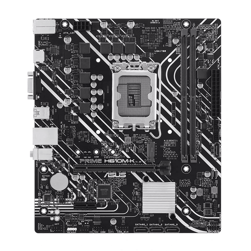 مادربرد ایسوس مدل PRIME H610M-K DDR5 – گارانتی SHOP MIT — تصویر ۲