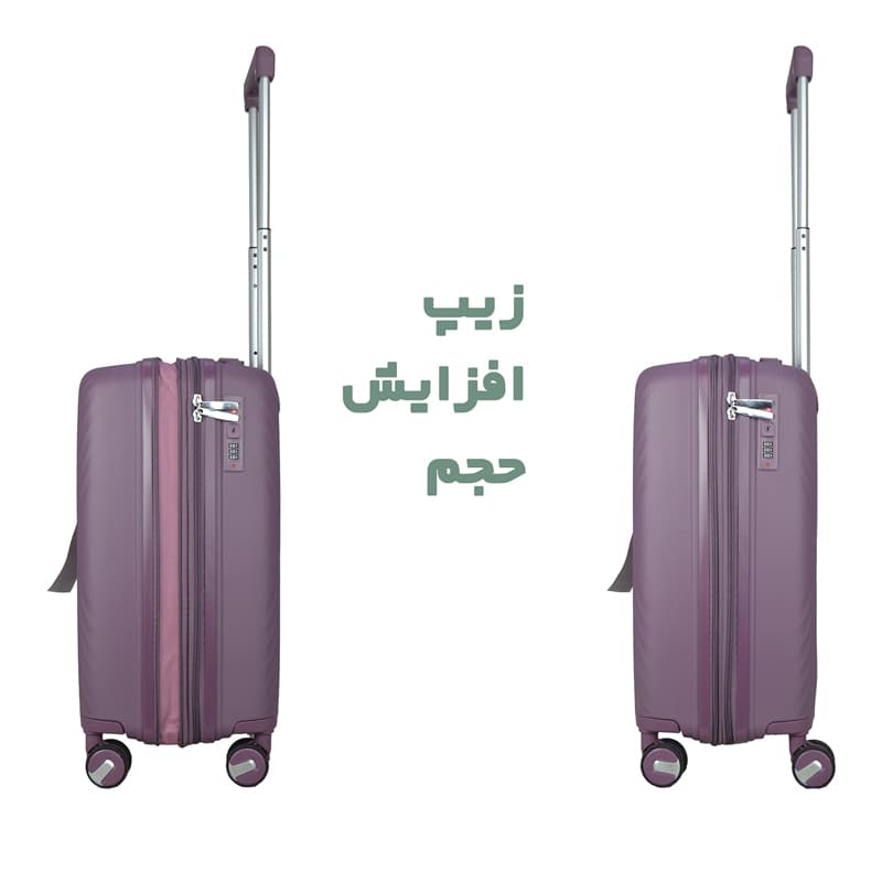 چمدان S.H مدل TTQW سایز متوسط — تصویر ۲