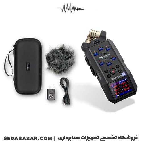 ZOOM H6essential + APH-6e پکیج کامل رکوردر صدا زوم