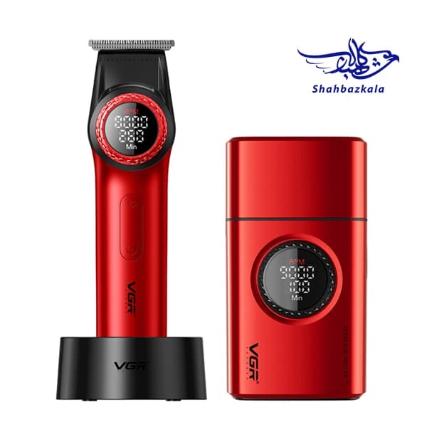 ست حرفه‌ای ماشین اصلاح و شیور VGR V-977 & V-377