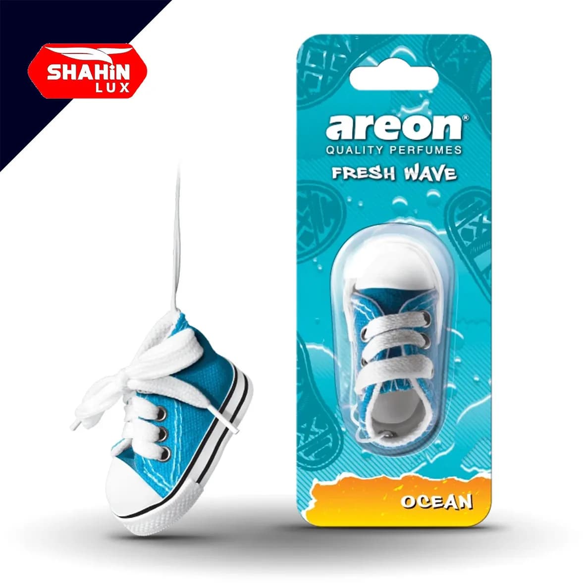 خوشبو کننده خودرو کفشی اوشن آرئون فرش ویو Areon Fresh Wave ocean