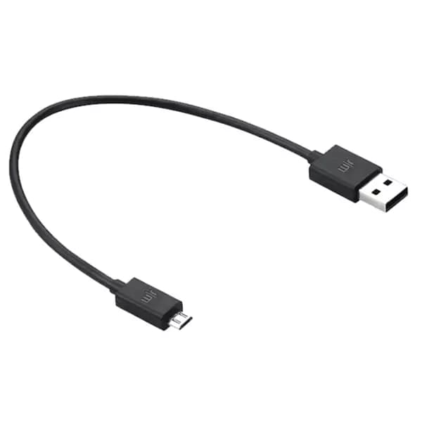 کابل شارژر کوتاه یو اس بی به میکرو یو اس بی 25 سانتی متر