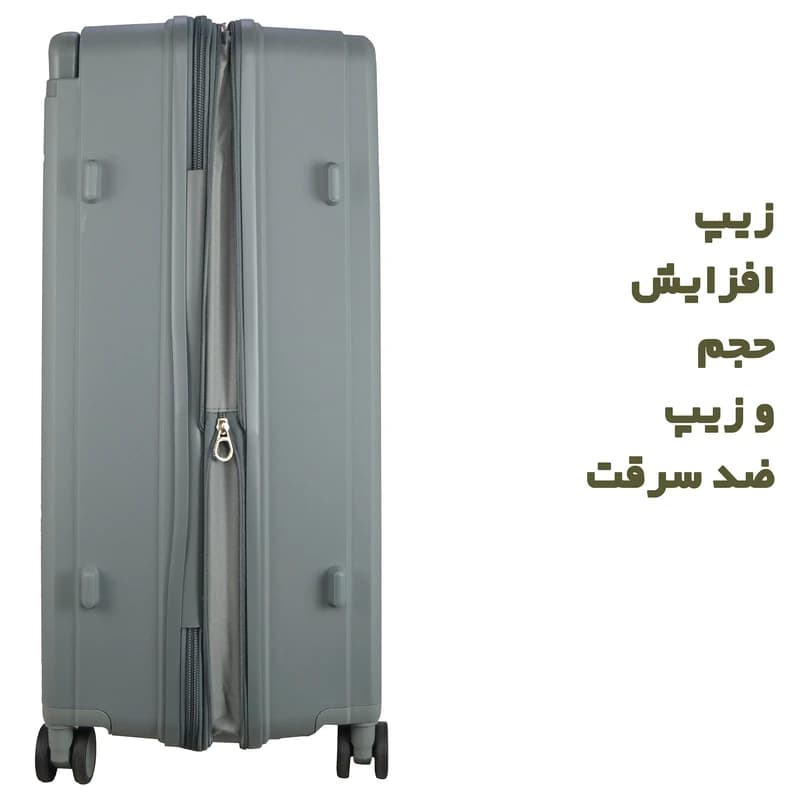 چمدان هرموسا مدل wsett سایز کوچک — تصویر ۴