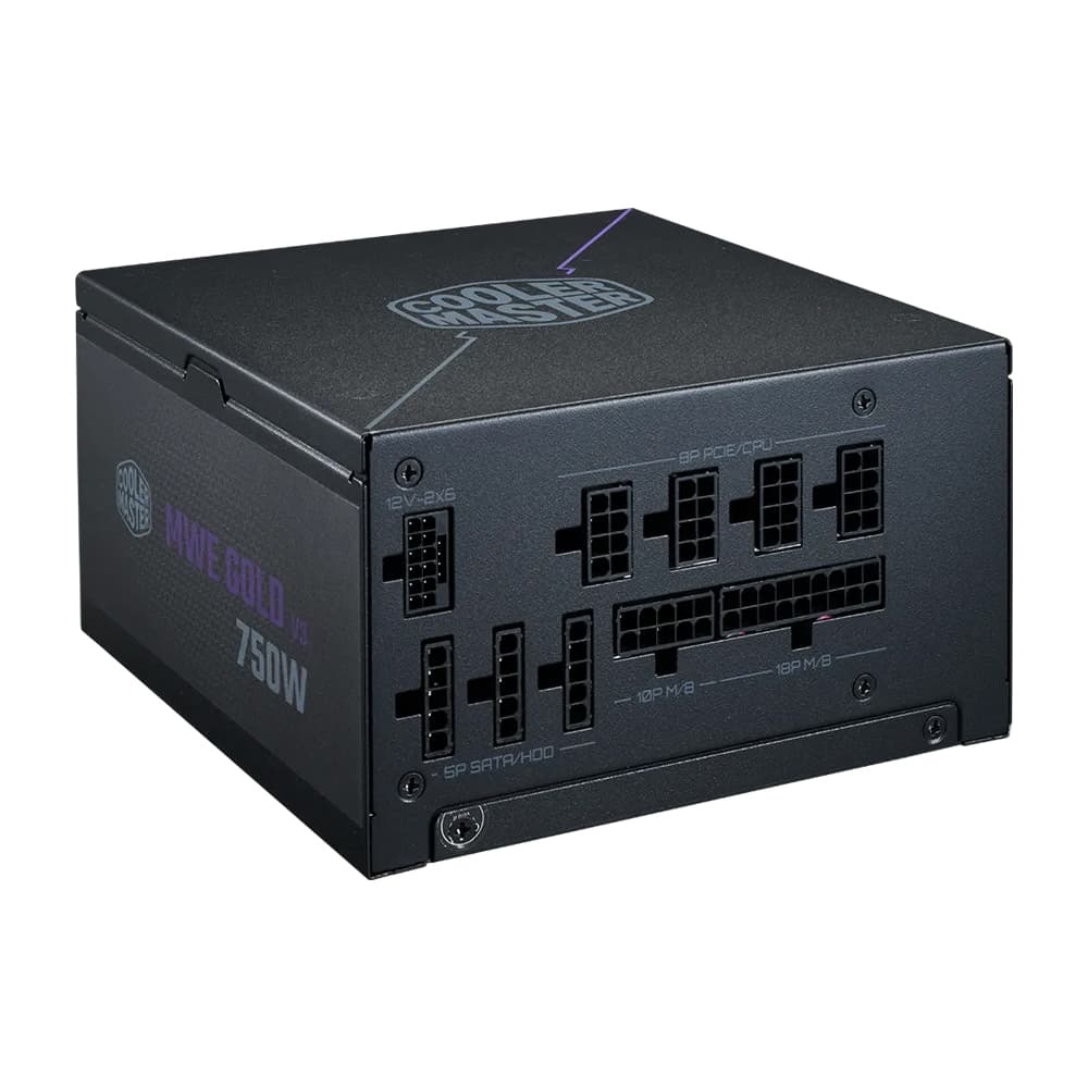 پاور 750W کولر مستر مدل Cooler Master MWE Gold 750 V3 Full Modular — تصویر ۲