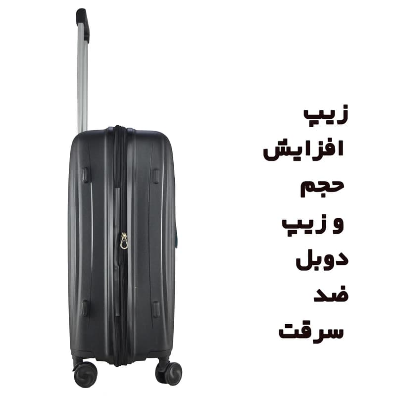 چمدان فشن مدل rea سایز متوسط — تصویر ۸