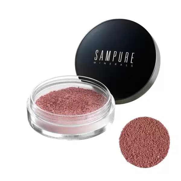 رژگونه مینرال و ارگانیک سمپیور انگلستان مدل سافت پیچ-SAMPURE شماره 115 — تصویر ۲