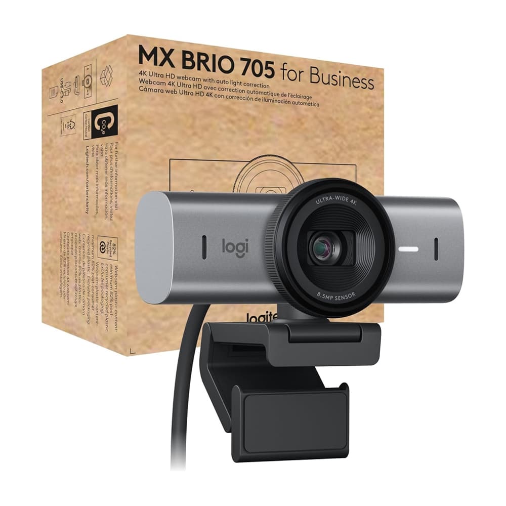وب کم لاجیتک Logitech MX BRIO 705 for business Ultra HD Webcam