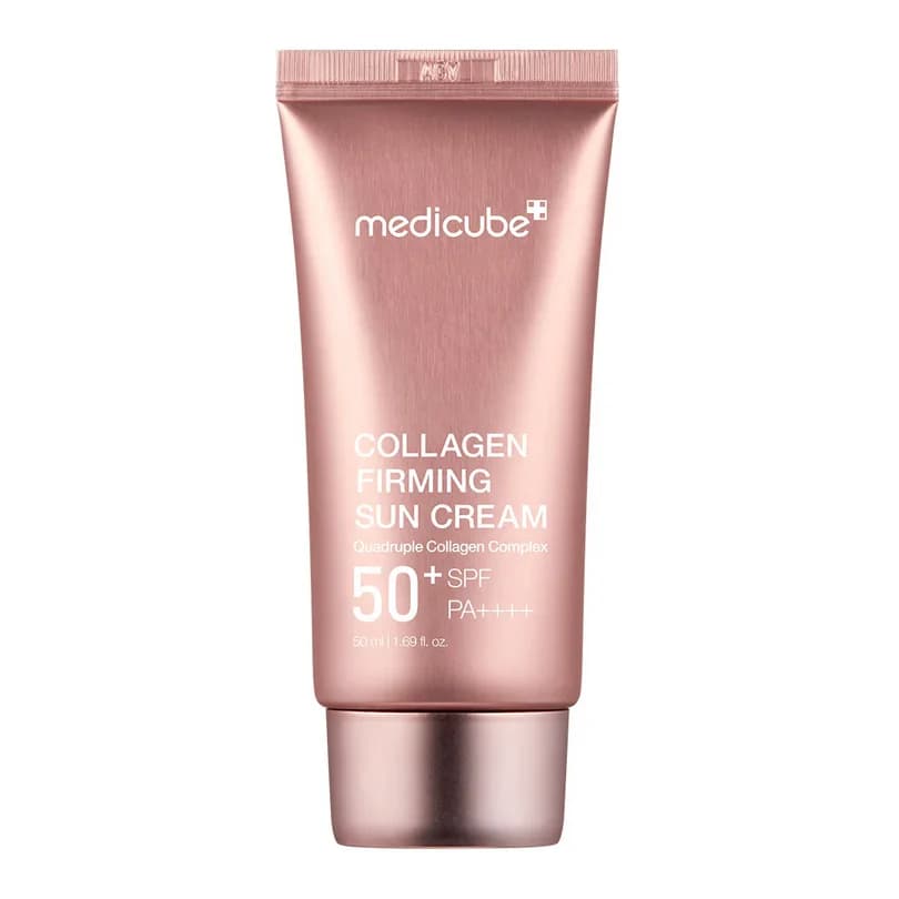 کرم ضد آفتاب تون آپ کلاژن مدی کیوب Medicube Collagen Firming Sun Cream