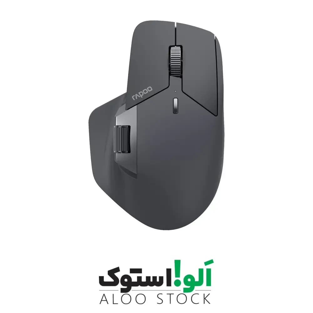 ماوس بی‌سیم رپو مدل Rapoo Multi-mode Wireless Ergonomic Mouse MT760M — تصویر ۴