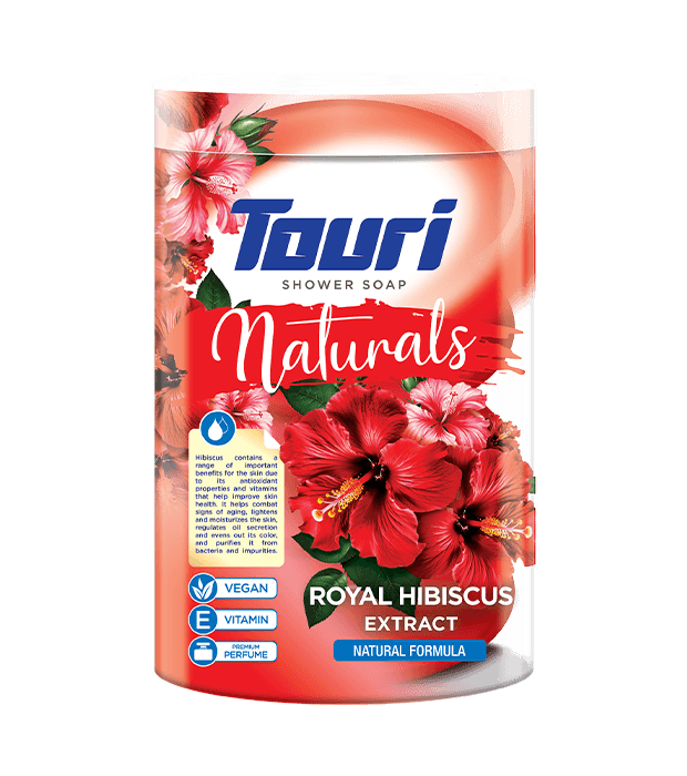 صابون توری Touri گل ختمی 4 عددی